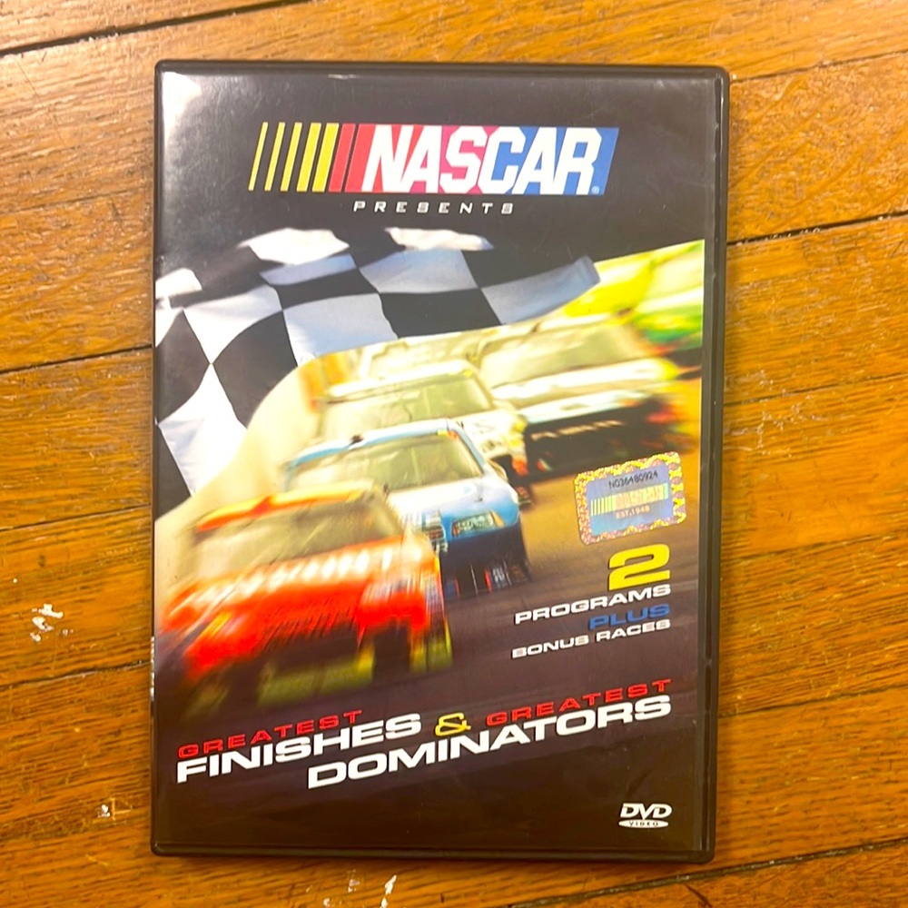 NASCAR presents Greatest Finishes & Greatest Dominators dvd